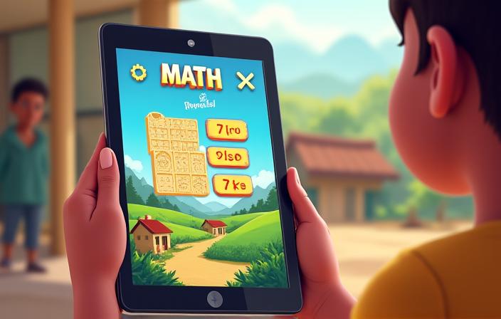 Juegos de matemáticas para zonas rurales
